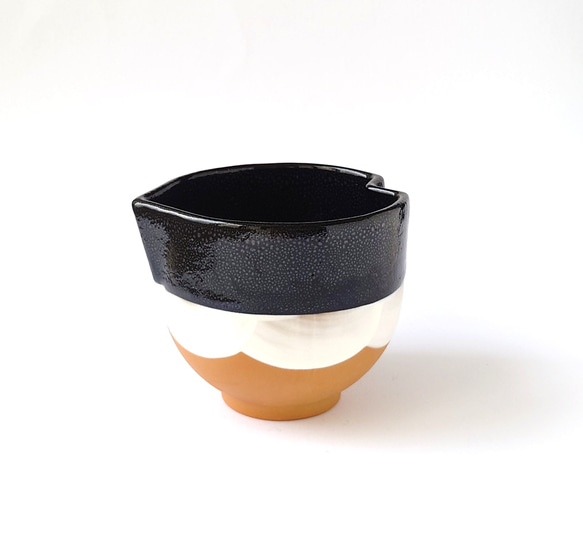 天目が出来ていく様子をそのまま作品に！　BEAK　BOWL（TYPE４）　陶器