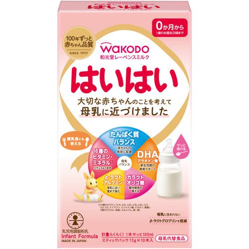 アサヒグループ食品和光堂レーベンスミルクはいはい スティックパック はいはい 13g×10本