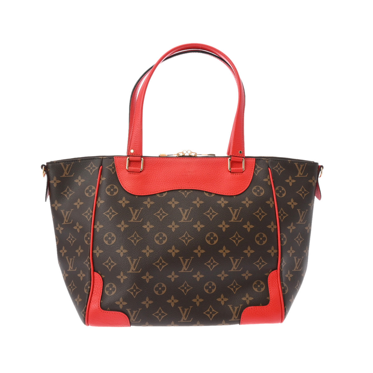 LOUIS VUITTON ルイヴィトン モノグラム エストレーラMM コクリコ M51193 レディース モノグラムキャンバス 2WAYバッグ ABランク 中古 