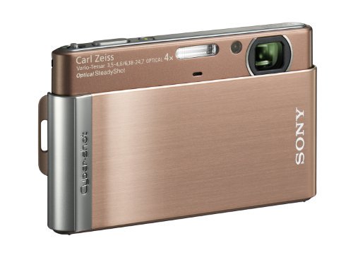 ソニー SONY デジタルカメラ Cybershot T90 (1210万画素/光学x4/デジタルx8/ブラウン) DSC-T90/T【中古品】