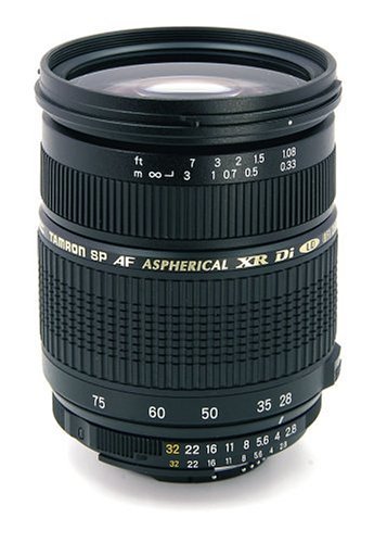 TAMRON 大口径ズームレンズ SP AF28-75mm F2.8 XR Di キヤノン用 フルサイズ対応 A09E【中古品】