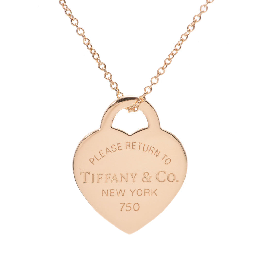 TIFFANY&Co. ティファニー リターントゥハートネックレス ユニセックス K18YG ネックレス Aランク 中古 