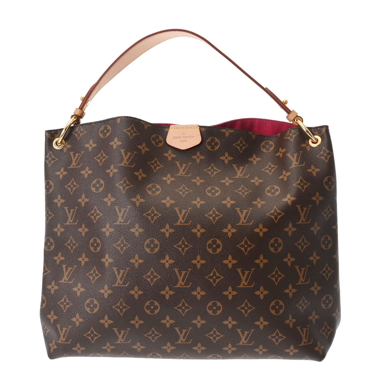 LOUIS VUITTON ルイヴィトン モノグラム グレースフル MM  ピヴォワンヌ M43703 レディース モノグラムキャンバス ショルダーバッグ ABランク 中古 