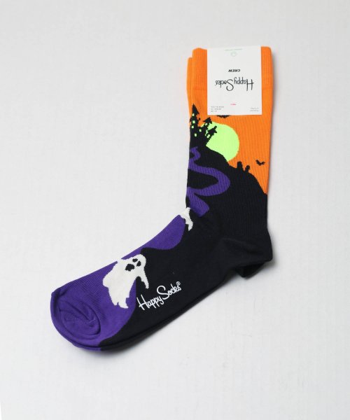 【66】【10211097， 10211098】【HAPPY SOCKS】ハロウィンデザインソックス