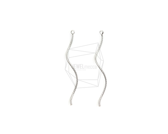 PDT-2706-R【4個入り】カーブワイヤーペンダント /Curve Wire Pendant