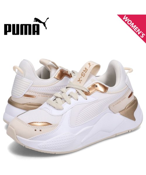 PUMA プーマ スニーカー RS－X グラム レディース 厚底 RS－X GLAM ホワイト 白 396393－01