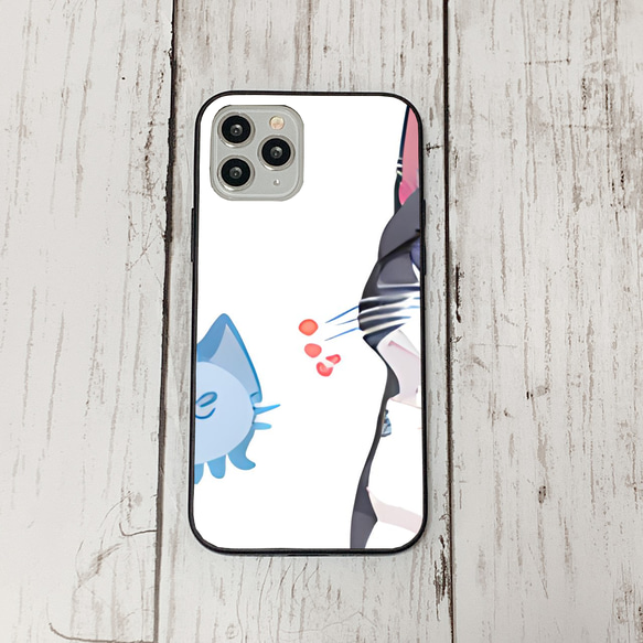 iphoneケース1-1-33 iphone 強化ガラス ねこ・猫・ネコ 箱1 かわいい アイフォン iface