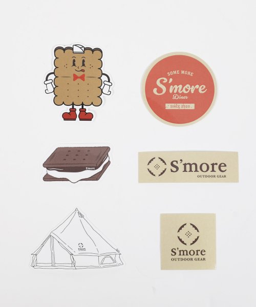 【Smore / Sticky 】Smoreらしいイラストやキャラクターステッカー