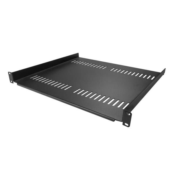 サーバーラック棚板 放熱スリット付きトレイ 2枚組 1U 奥行き40cm CABSHELF116V2PK 1セット(2枚入)（直送品）