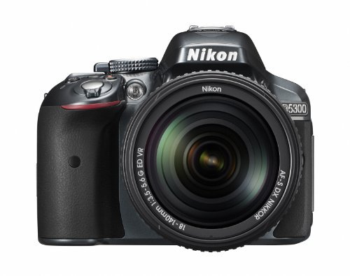 Nikon デジタル一眼レフカメラ  D5300 18-140VR レンズキット グレー  D5300LK18-140VRGY【中古品】