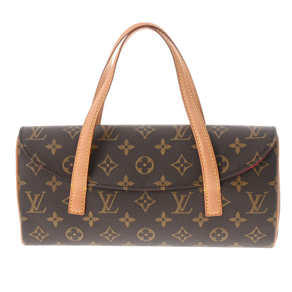 LOUIS VUITTON ルイヴィトン モノグラム ソナチネ  ブラウン M51902 レディース モノグラムキャンバス ハンドバッグ Bランク 中古 