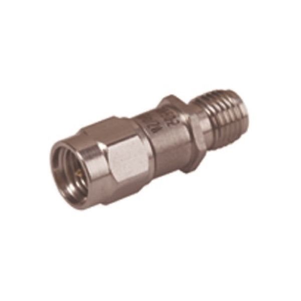 Huber+Suhner RFアッテネータ， 1dB， SMAプラグーソケット 50Ω 6601_SMA-50-2/199_NE（直送品）