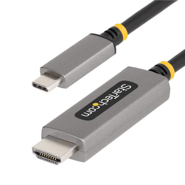 Startech.com USB-C-HDMIケーブル 3m 8K60Hz 4K144 136B-USBC-HDMI213M 1個（直送品）