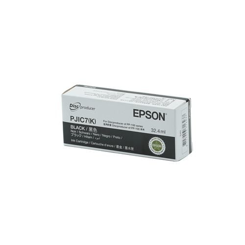 EPSON PJIC7K 純正プリンターインクカートリッジ Disc Producer用 ブラック