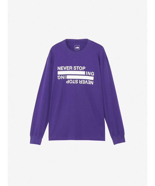 ザノースフェイス/L/S NEVER STOP ING Tee (ロングスリーブネバーストップアイ･･･