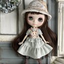 2469 ブライス さんのお洋服　Blythe ブライス アウトフィット 洋服 りかちゃん　22センチドール　クラシカル