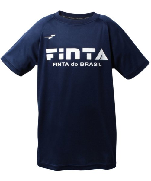 FINTA フィンタ フットサル JRベーシックロゴTシャツ FT5996 1100