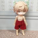 新色☆ハーフパンツ☆真紅☆ねんどろいどどーる 服