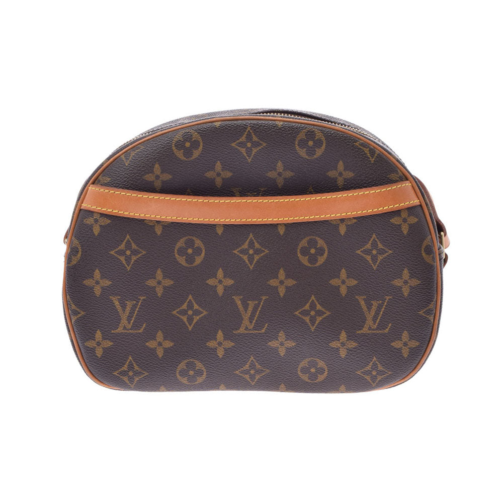 LOUIS VUITTON ルイヴィトン モノグラム ブロワ ブラウン M51221 レディース モノグラムキャンバス ショルダーバッグ Bランク 中古 