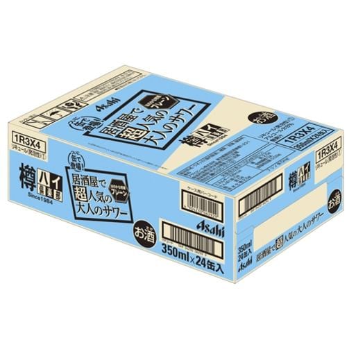 アサヒビール 樽ハイ倶楽部 大人のサワー 350ml×24[ ケース 【セット販売】