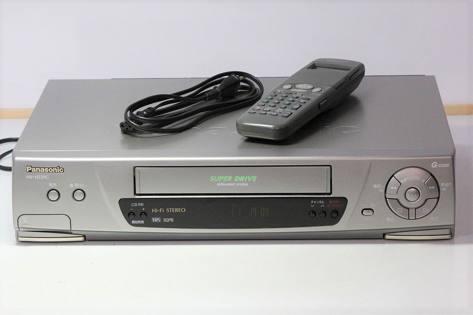 VHSビデオデッキ パナソニック NV-H220G 【中古品】