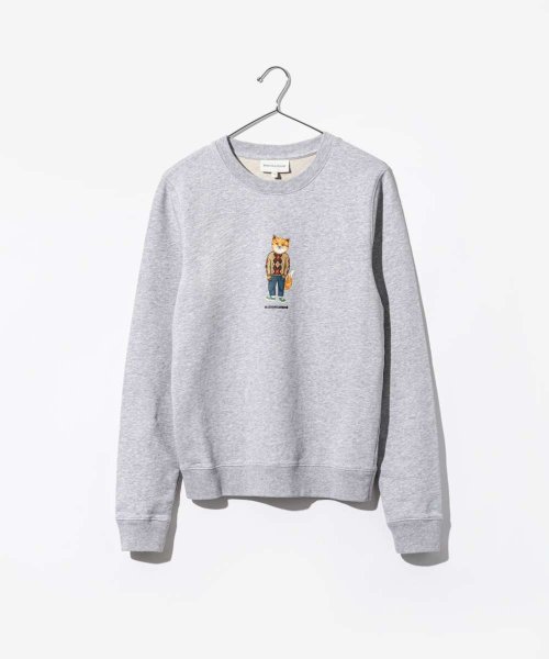 メゾンキツネ MAISON KITSUNE LW00309KM0001 スウェット DRESSED FOX REGULAR SWEATSHIRT レディース 長