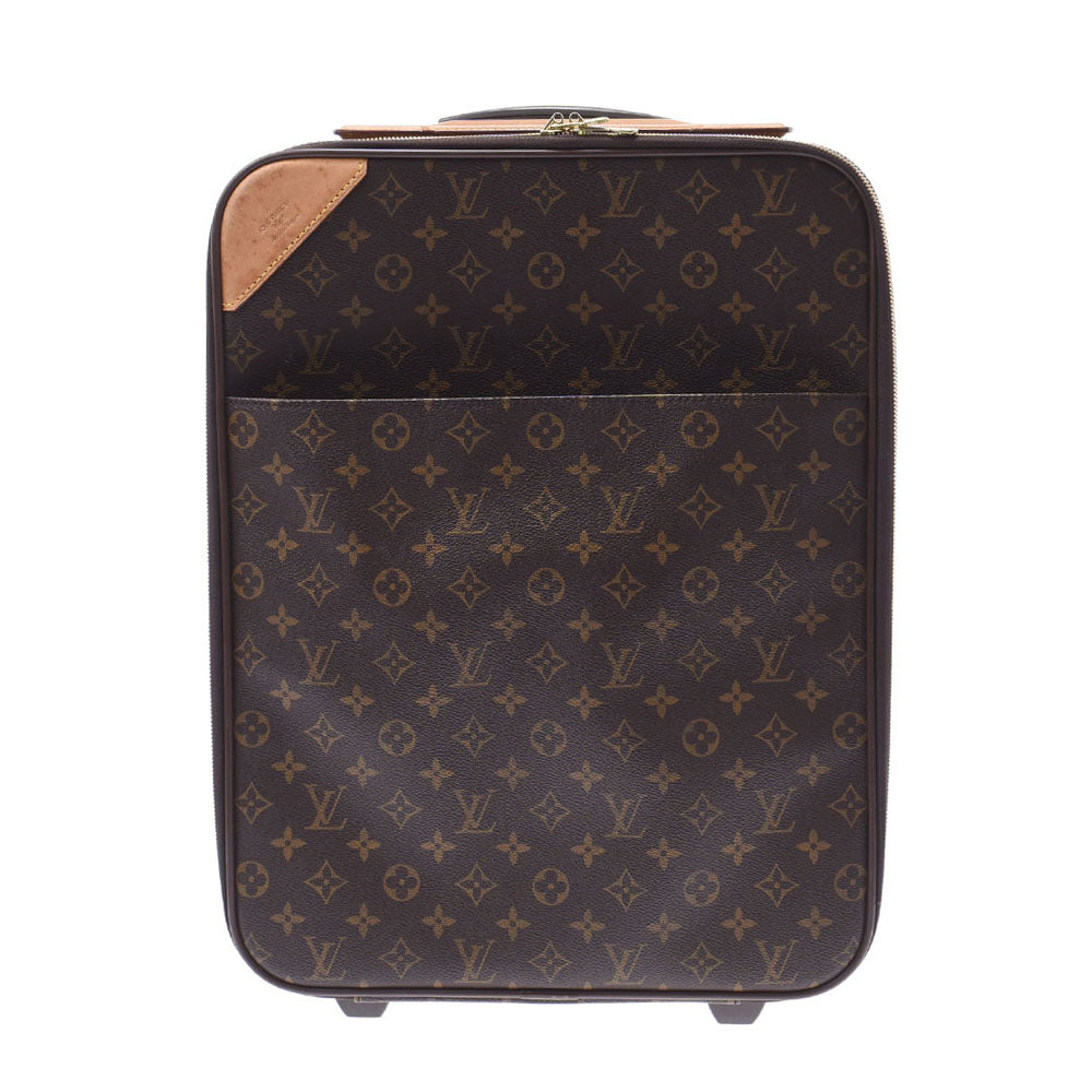 LOUIS VUITTON ルイヴィトン モノグラム ペガス 45 ブラウン M23293 ユニセックス モノグラムキャンバス キャリーバッグ Bランク 中古 