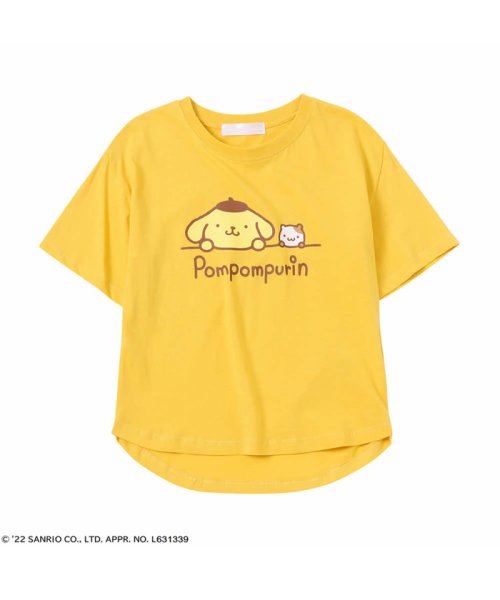 サンリオキャラクターズ ポムポムプリンTシャツ 335207203