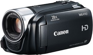 Canon デジタルビデオカメラ iVIS HF R21 ブラック IVISHFR21BK 光学20倍 手ブレ補正(ダイナミックモード) 内蔵メモリー32GB 【!中古品!】