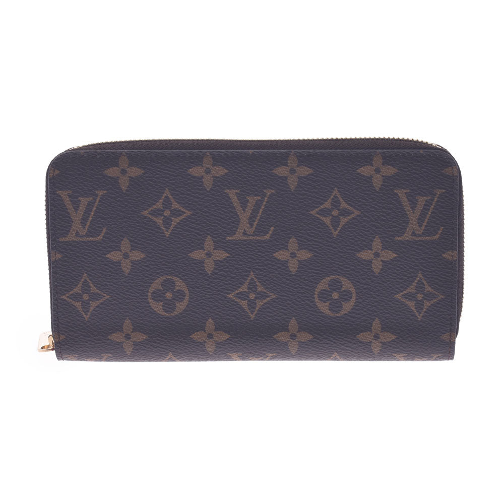 LOUIS VUITTON ルイヴィトン モノグラム ジッピーウォレット コクリコ M41896 ユニセックス モノグラムキャンバス 長財布 未使用 