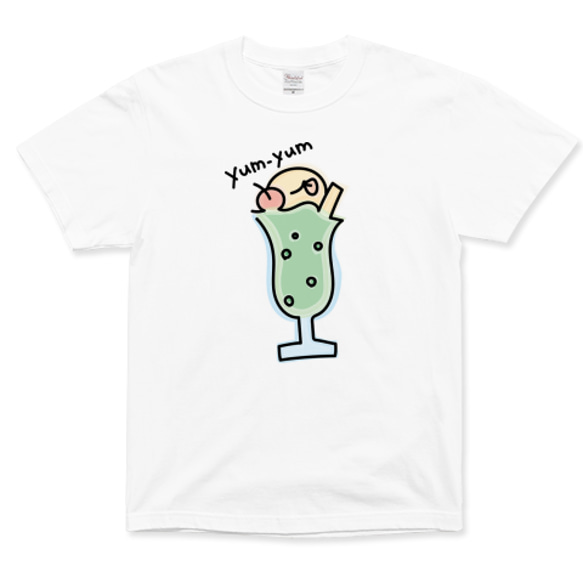 yum-yum クリームソーダ　Ｔシャツ