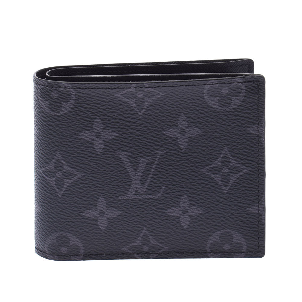 【新年の贈り物】LOUIS VUITTON ルイヴィトン モノグラム エクリプス ポルトフォイユ マルコ NM 黒 M62545 メンズ モノグラムエクリプスキャンバス 二つ折り財布 未使用 _画像1