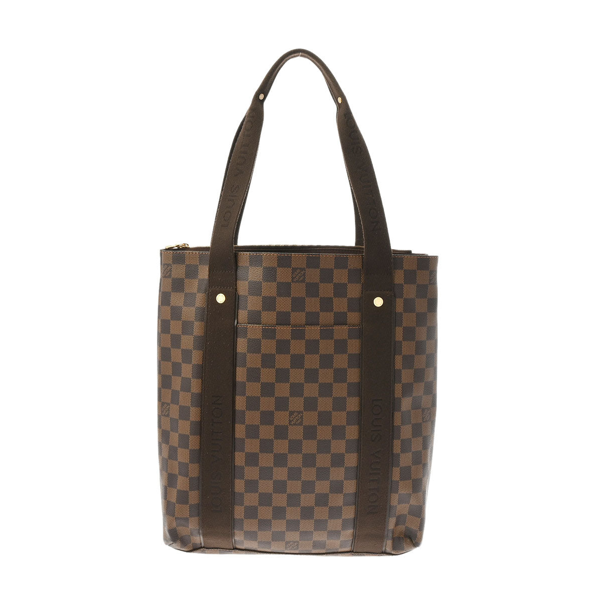 LOUIS VUITTON ルイヴィトン ダミエ カバボブール ブラウン N52006 ユニセックス ダミエキャンバス トートバッグ ABランク 中古 