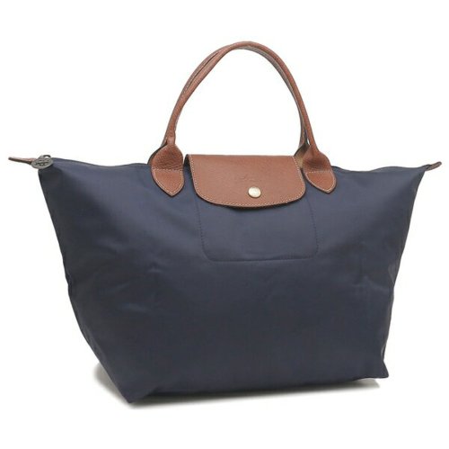 ロンシャン ハンドバッグ プリアージュ Mサイズ ネイビー レディース LONGCHAMP 1623 89 P68