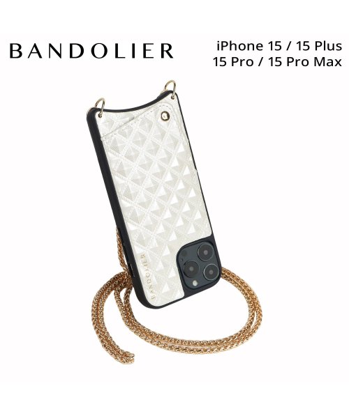 BANDOLIER バンドリヤー iPhone15 15Pro iPhone 15 Pro Max iPhone 15 Plus スマホケース スマホショルダ