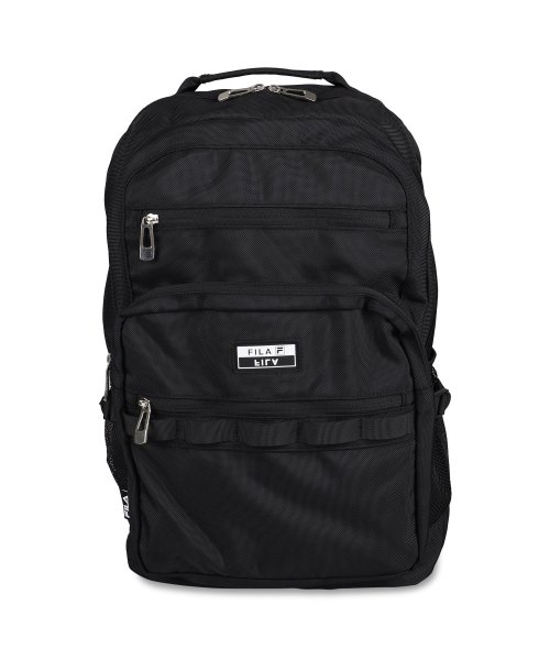 FILA フィラ リュック バッグ バックパック メンズ レディース 27L 撥水 大容量 通学 BACKPACK ブラック ホワイト カーキ オーロラ 黒 白