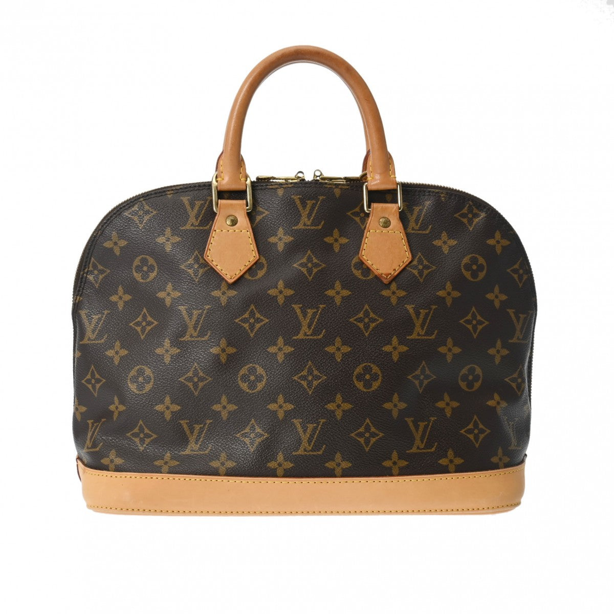 LOUIS VUITTON ルイヴィトン モノグラム アルマ ブラウン M51130 レディース モノグラムキャンバス ハンドバッグ Bランク 中古 