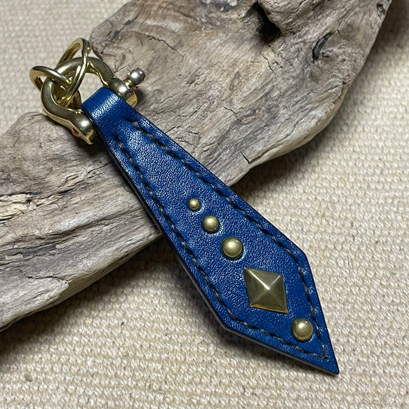 Diamond key-Hooker Vintage-Jack BLUE