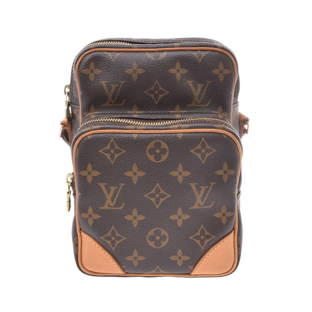 LOUIS VUITTON ルイヴィトンアマゾン  モノグラム ブラウン ユニセックス モノグラムキャンバス ショルダーバッグ M45236  中古