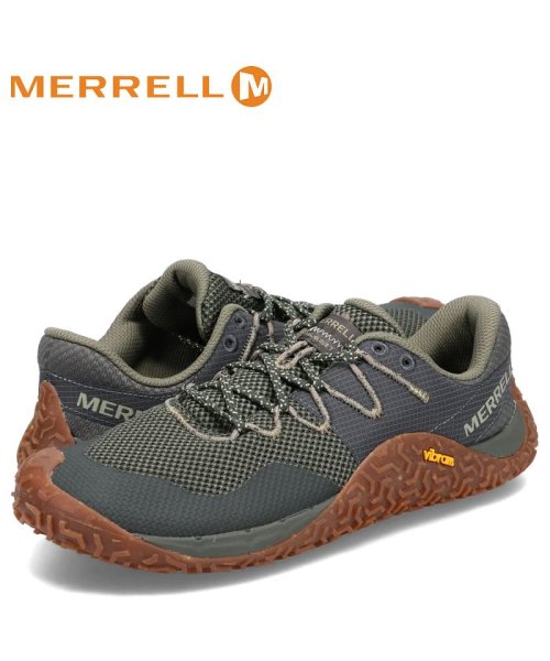 メレル MERRELL シューズ トレイルランニング スニーカー トレイル グローブ 7 メンズ TRAIL GLOVE 7 グリーン J067655