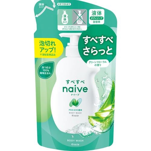 クラシエ ナイーブボディソープアロエエキス詰替用 360ml