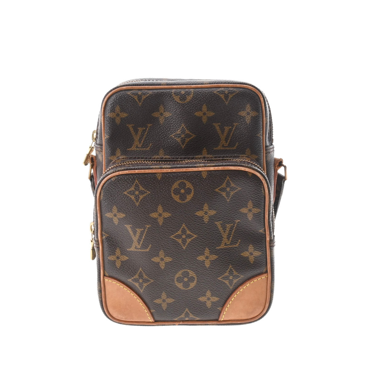 LOUIS VUITTON ルイヴィトン モノグラム アマゾン ブラウン M45236 レディース モノグラムキャンバス ショルダーバッグ ABランク 中古 