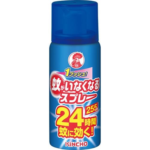 大日本除虫菊 蚊がいなくなるスプレーV 255回 無香料 24時間 55ml