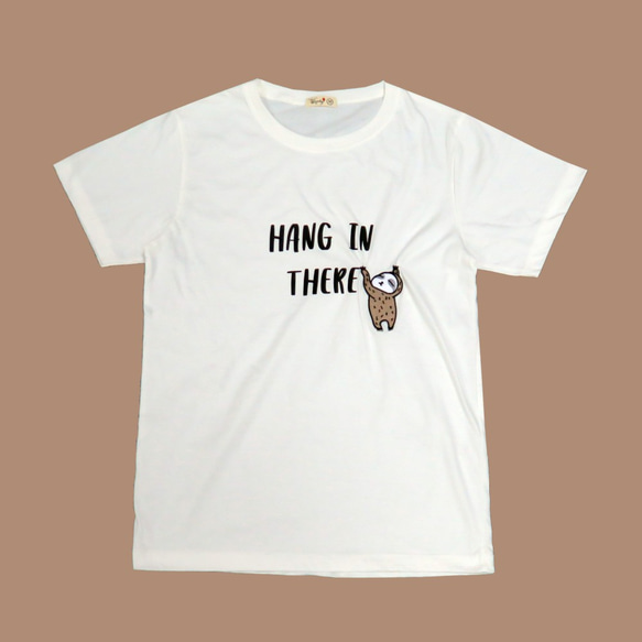 【Hang in There - ナマケモノ】第２弾！しわくちゃTシャツ