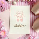 『Ballet』トゥシューズ　”ローズ” 　ミニグリーティング　2セット