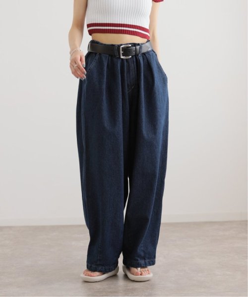 ANGLAN Rigid Indigo Denim Balloon PANTS ANG－003