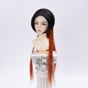 BJD 1/3 1/4人形 ドール用ウィッグ カツラ 耐熱 ハンドメイドzxww-276