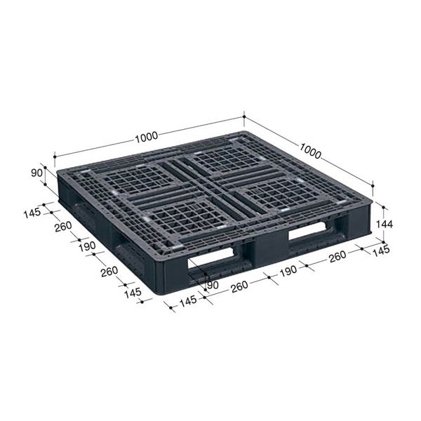 日本プラパレット パレット FA-1010 FA1010