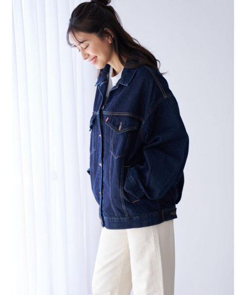 Levis/リーバイス ビックシルエット オーバーサイズ デニムジャケット リンス