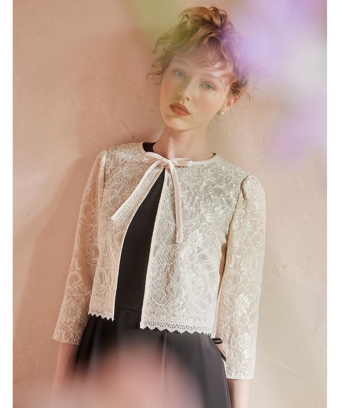 TOCCA/TRANSPARENT LACE BOLERO ボレロ